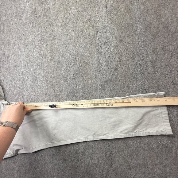 Birddogs Boom Pants Men 28 x 30 Light Gray Nylon Lined Stretch Taper Boomstick - Picture 13 of 16